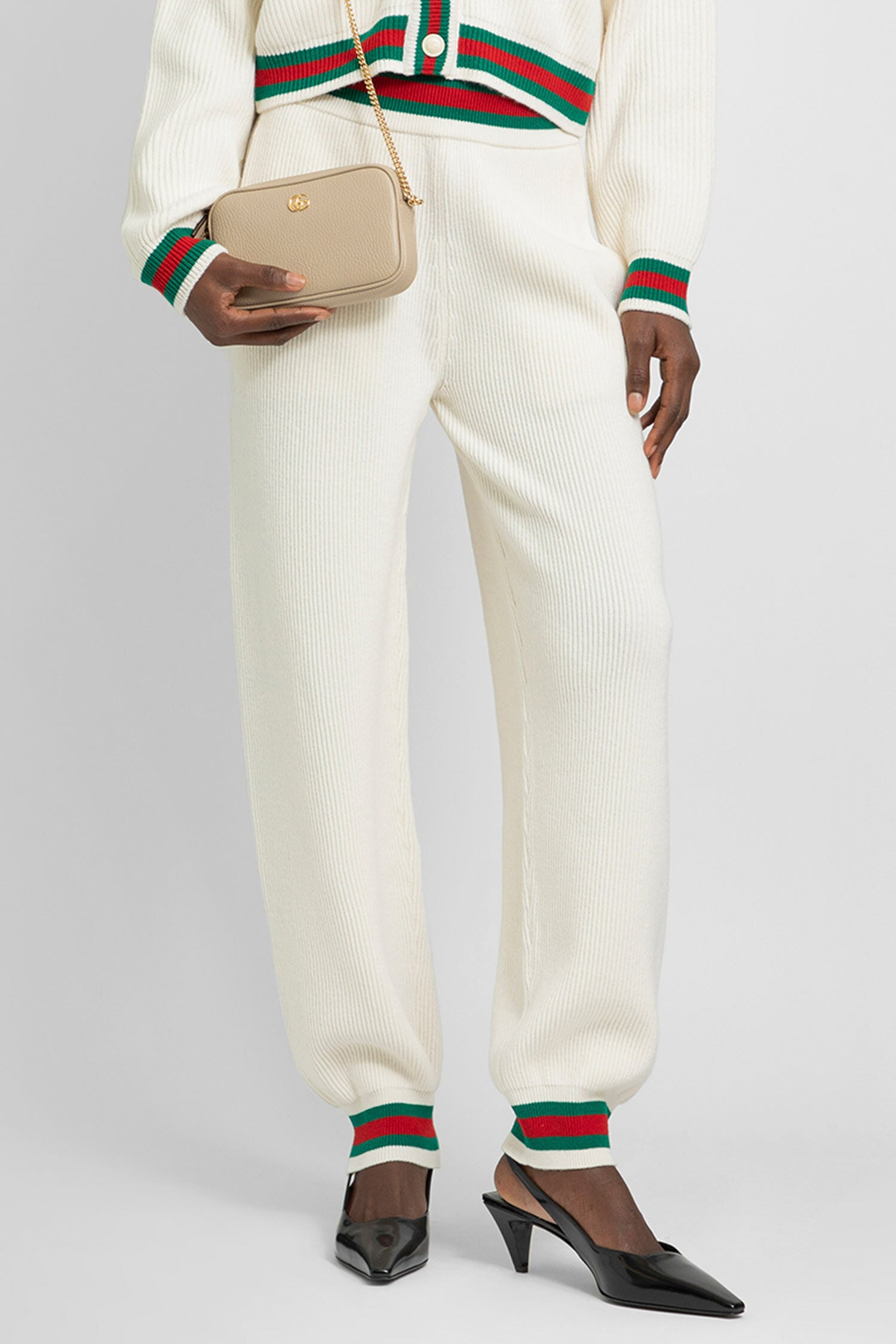 GUCCI WOMAN WHITE TROUSERS