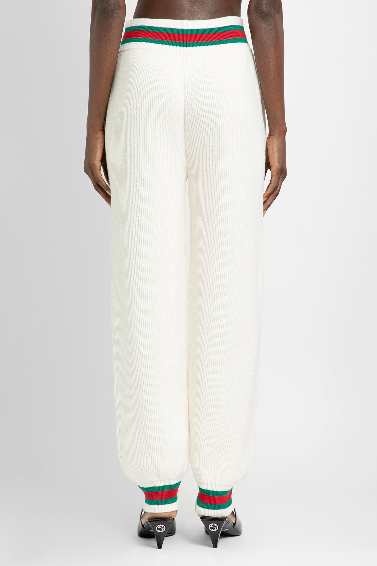 GUCCI WOMAN WHITE TROUSERS