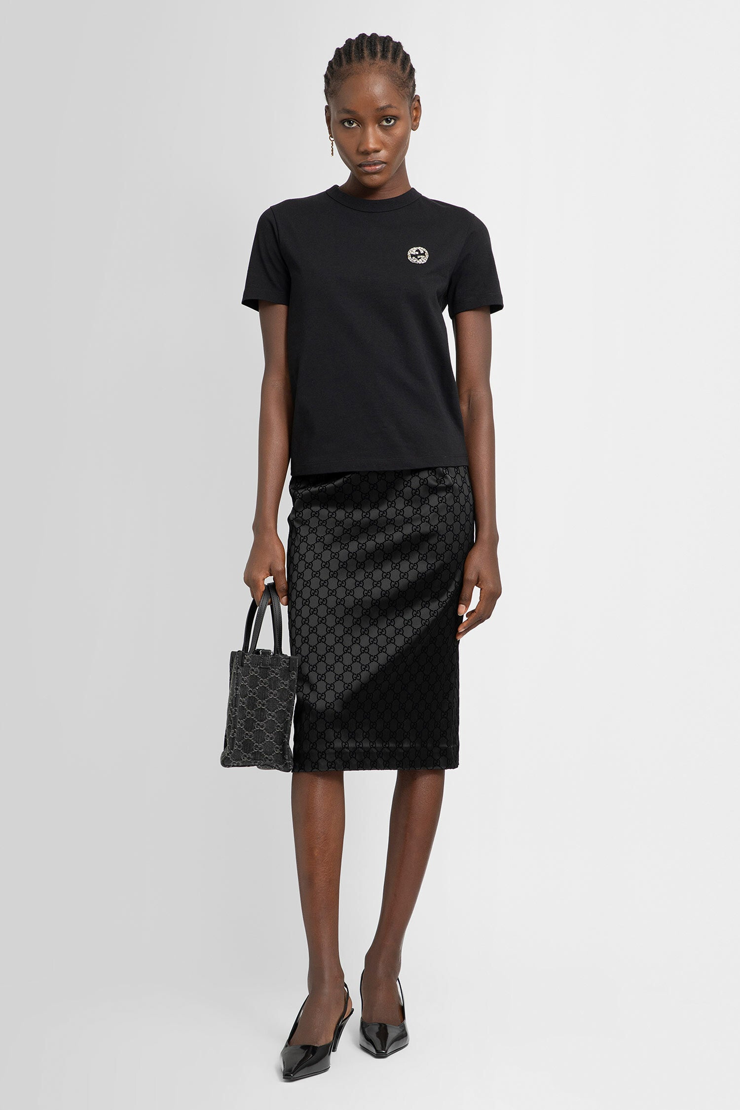 GUCCI WOMAN BLACK SKIRTS