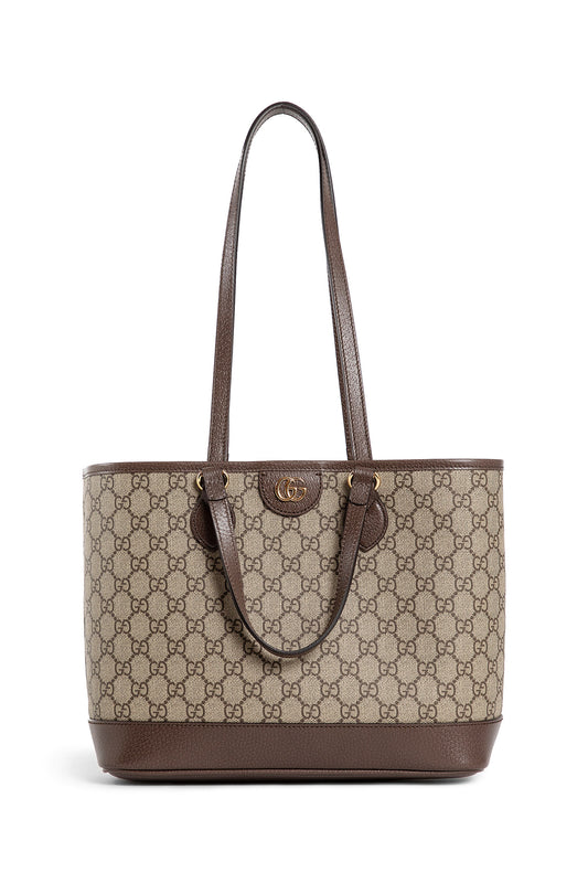 GUCCI WOMAN BROWN TOP HANDLE BAGS