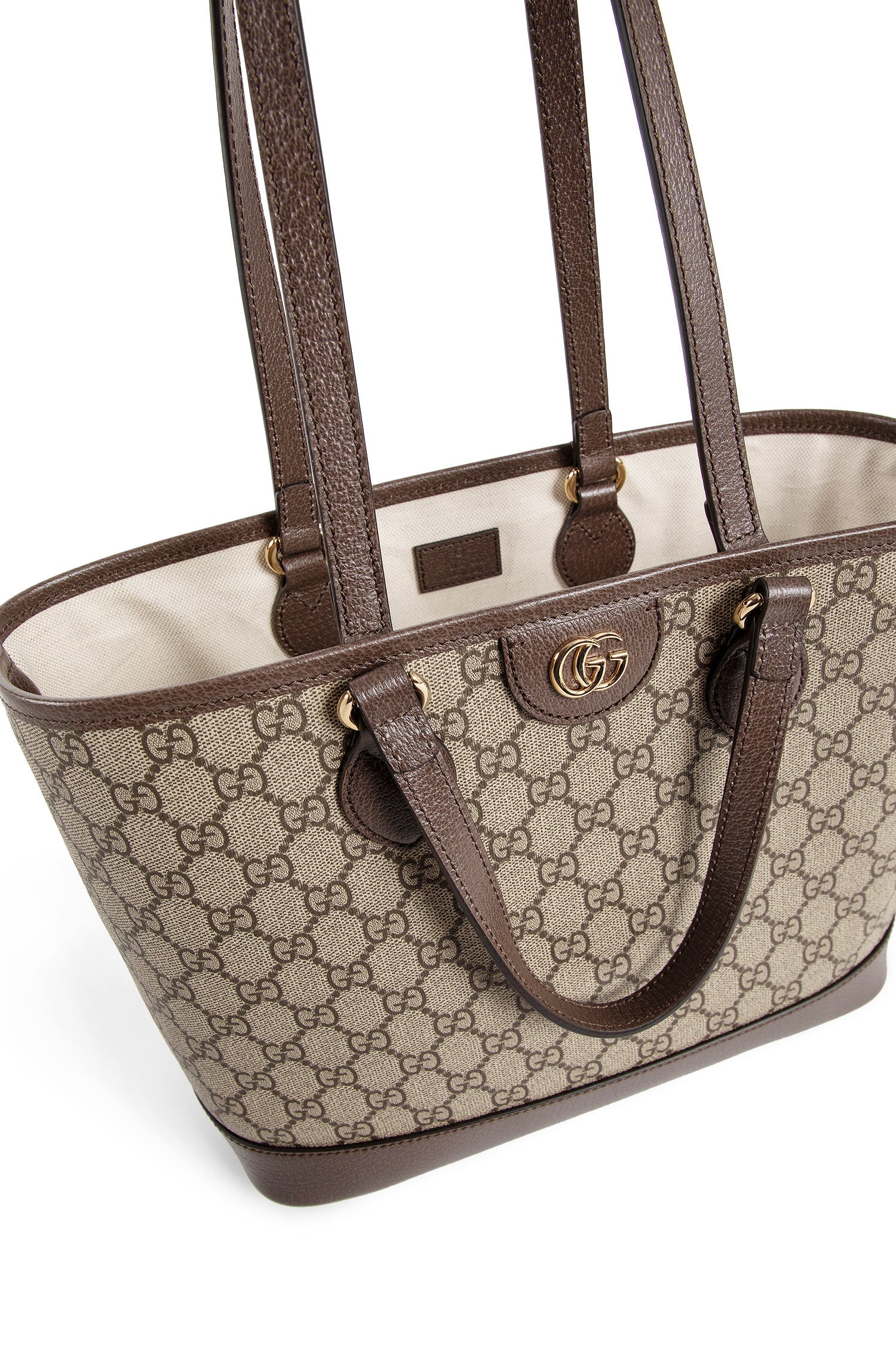 GUCCI WOMAN BROWN TOP HANDLE BAGS