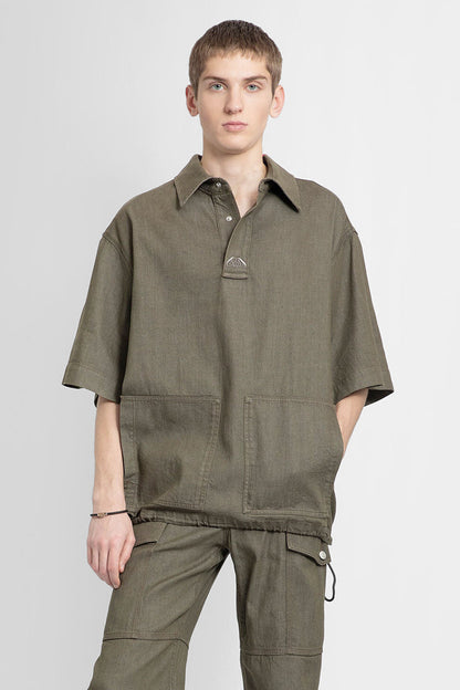 Antonioli ALEXANDER MCQUEEN MAN GREEN SHIRTS