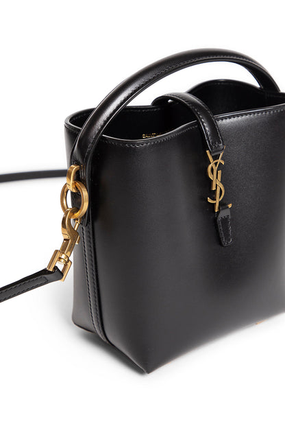 SAINT LAURENT WOMAN BLACK TOP HANDLE BAGS
