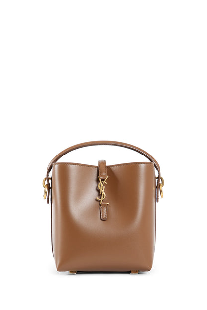 Antonioli SAINT LAURENT WOMAN BROWN TOP HANDLE BAGS