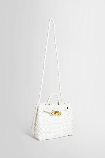 BOTTEGA VENETA WOMAN WHITE TOP HANDLE BAGS