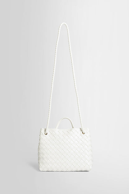 BOTTEGA VENETA WOMAN WHITE TOP HANDLE BAGS