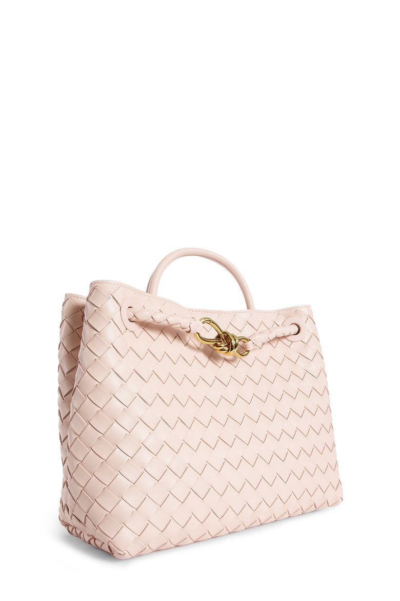 BOTTEGA VENETA WOMAN PINK TOP HANDLE BAGS