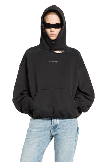 Antonioli BALENCIAGA WOMAN BLACK SWEATSHIRTS