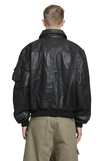 CWU-36/P Leather UV Loose Bomber Jacket