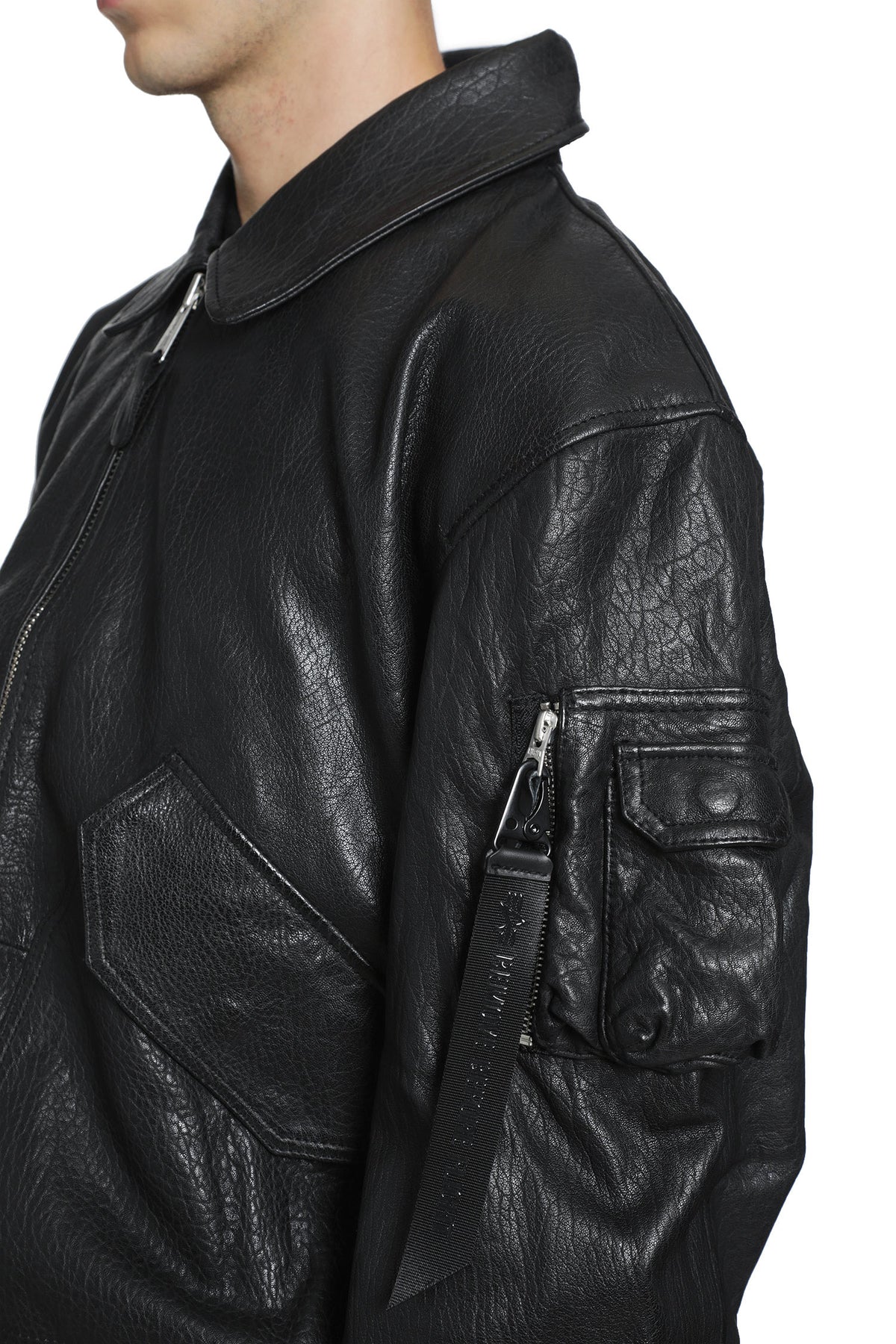 CWU-36/P Leather UV Loose Bomber Jacket