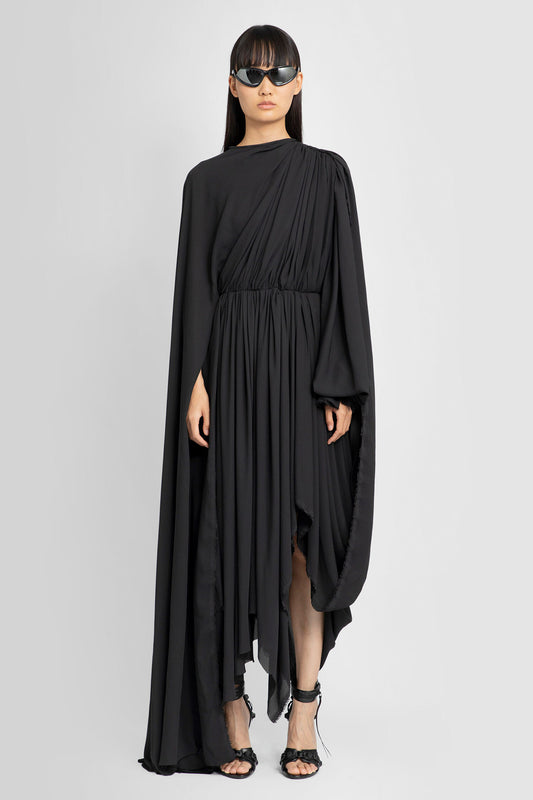 BALENCIAGA WOMAN BLACK DRESSES