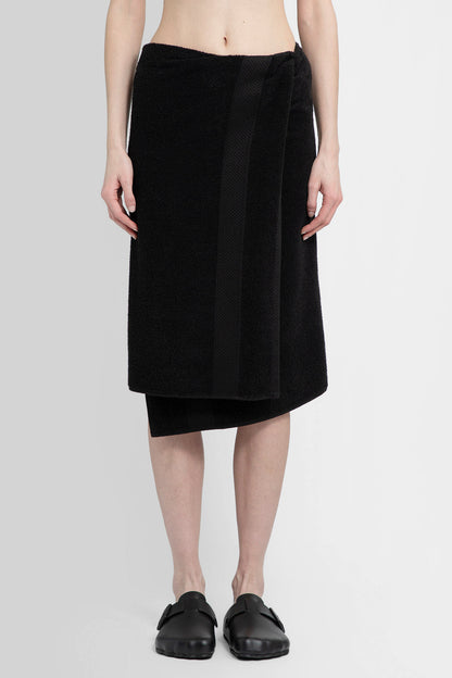 BALENCIAGA WOMAN BLACK SKIRTS