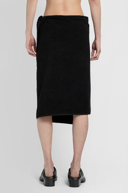 BALENCIAGA MAN BLACK SHORTS & SKIRTS