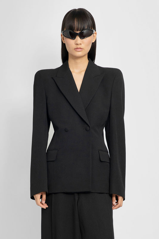 BALENCIAGA WOMAN BLACK BLAZERS