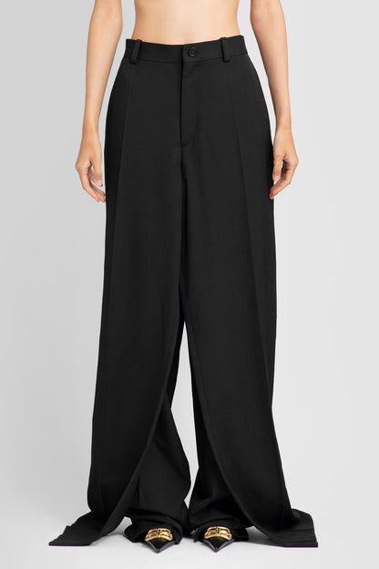 BALENCIAGA WOMAN BLACK TROUSERS