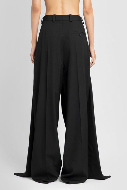 BALENCIAGA WOMAN BLACK TROUSERS