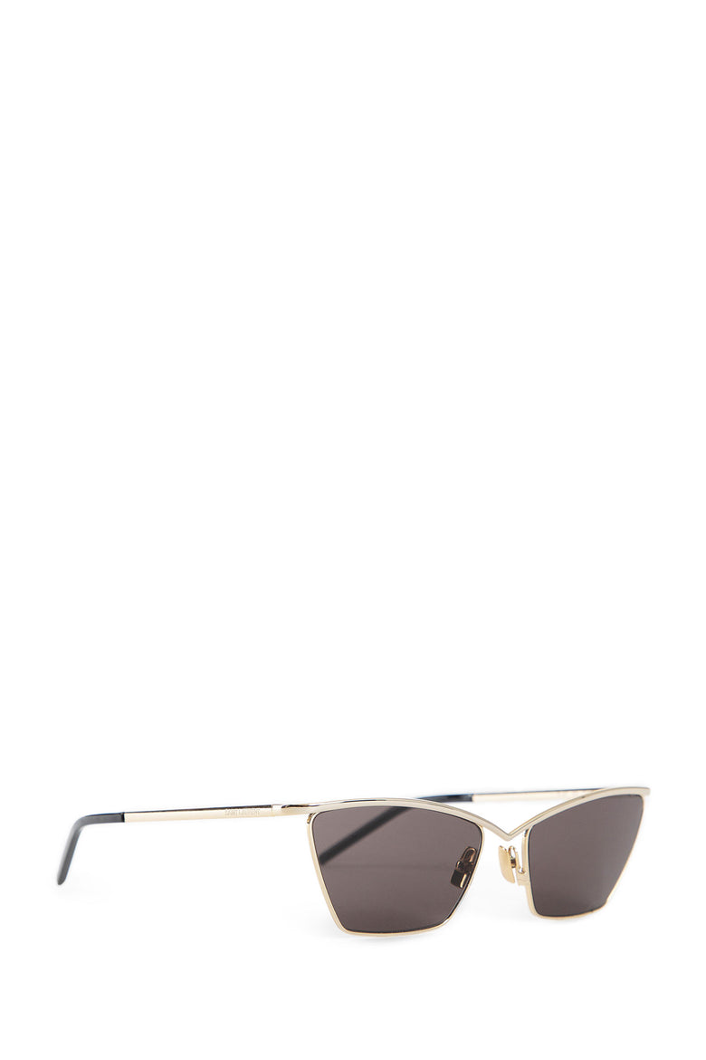 SAINT LAURENT WOMAN GOLD EYEWEAR