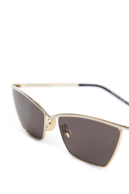 SAINT LAURENT WOMAN GOLD EYEWEAR