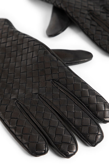 BOTTEGA VENETA MAN BLACK GLOVES