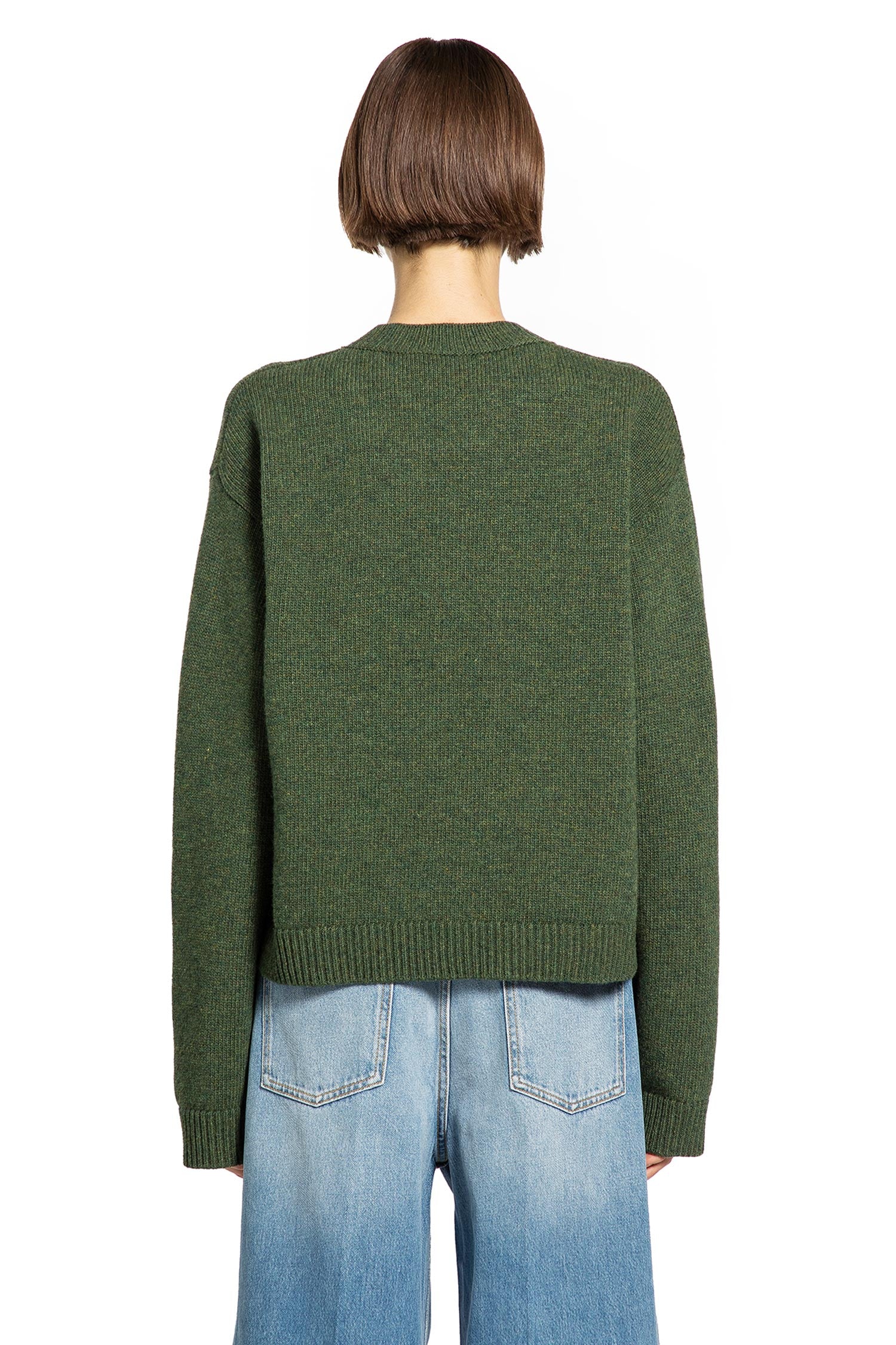 Intarsia Wool Sweater