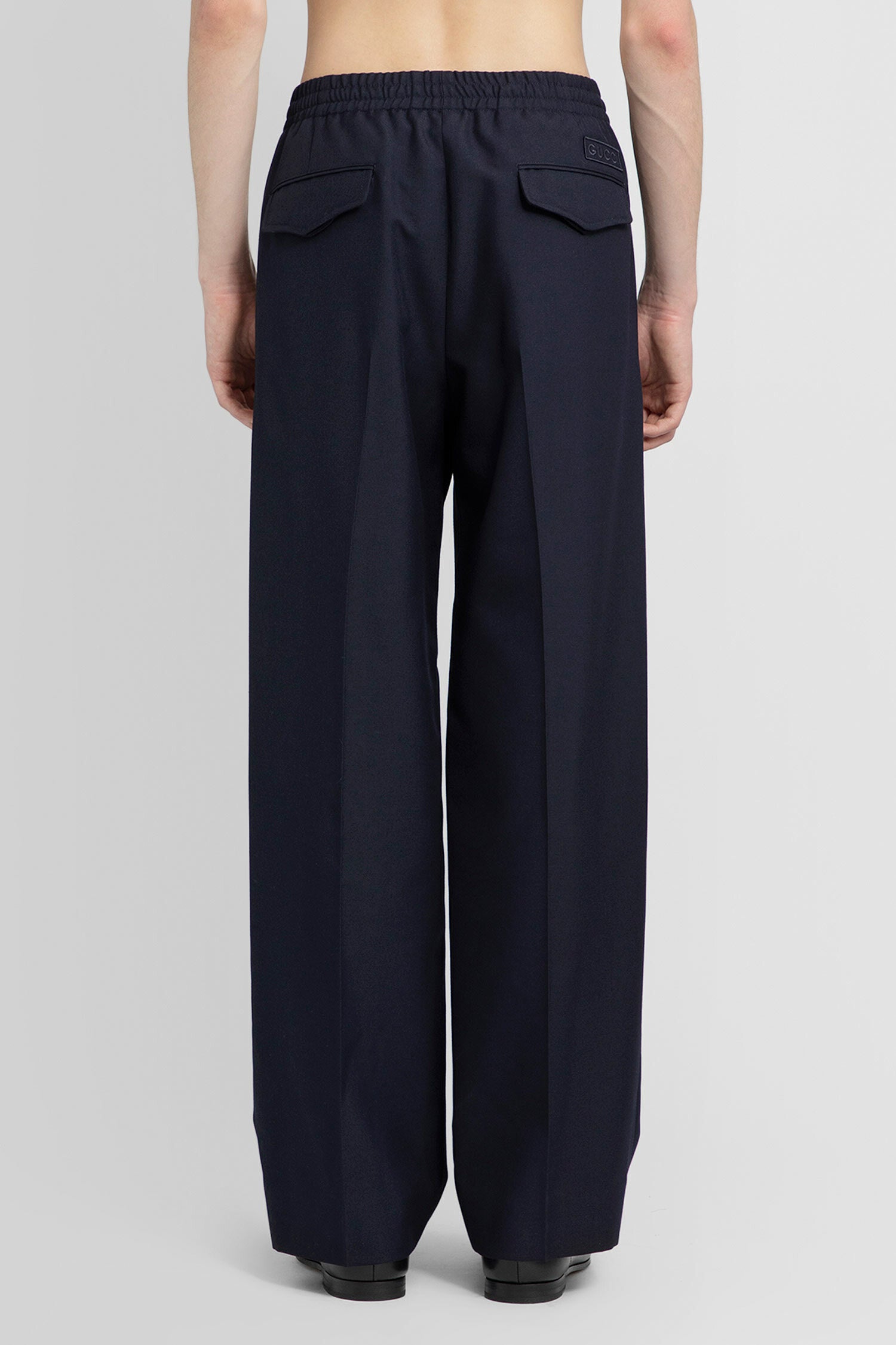 GUCCI MAN BLUE TROUSERS