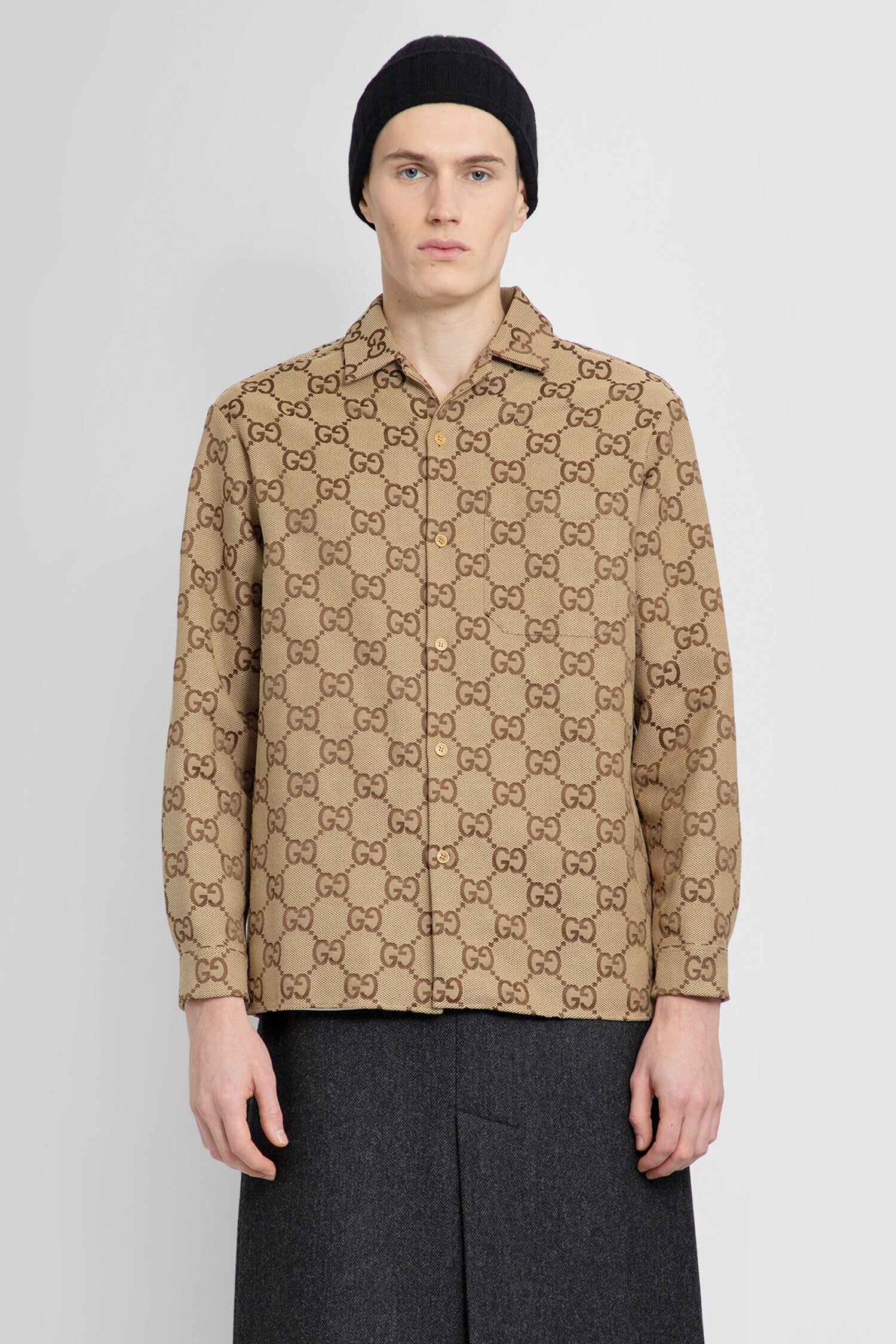 GUCCI MAN BEIGE SHIRTS - GUCCI - SHIRTS | Antonioli