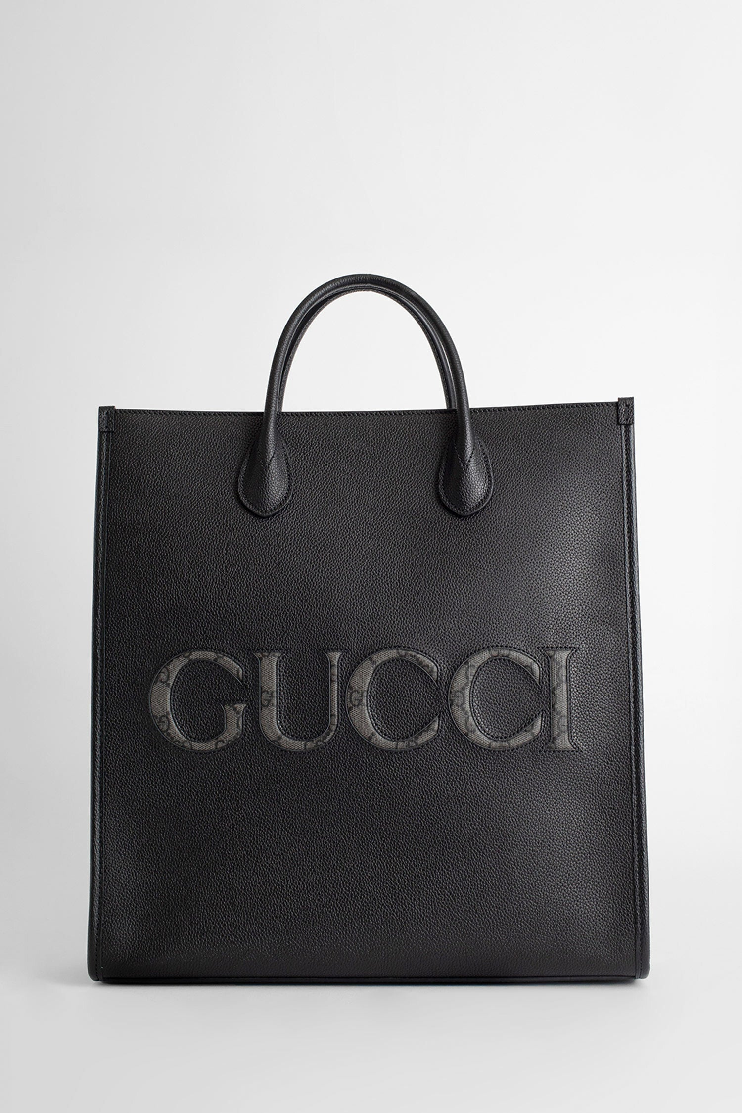 GUCCI MAN BLACK TOTE BAGS