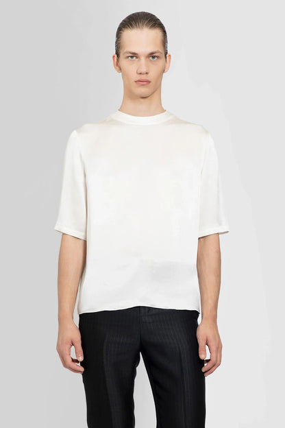 Antonioli SAINT LAURENT MAN WHITE T-SHIRTS & TANK TOPS