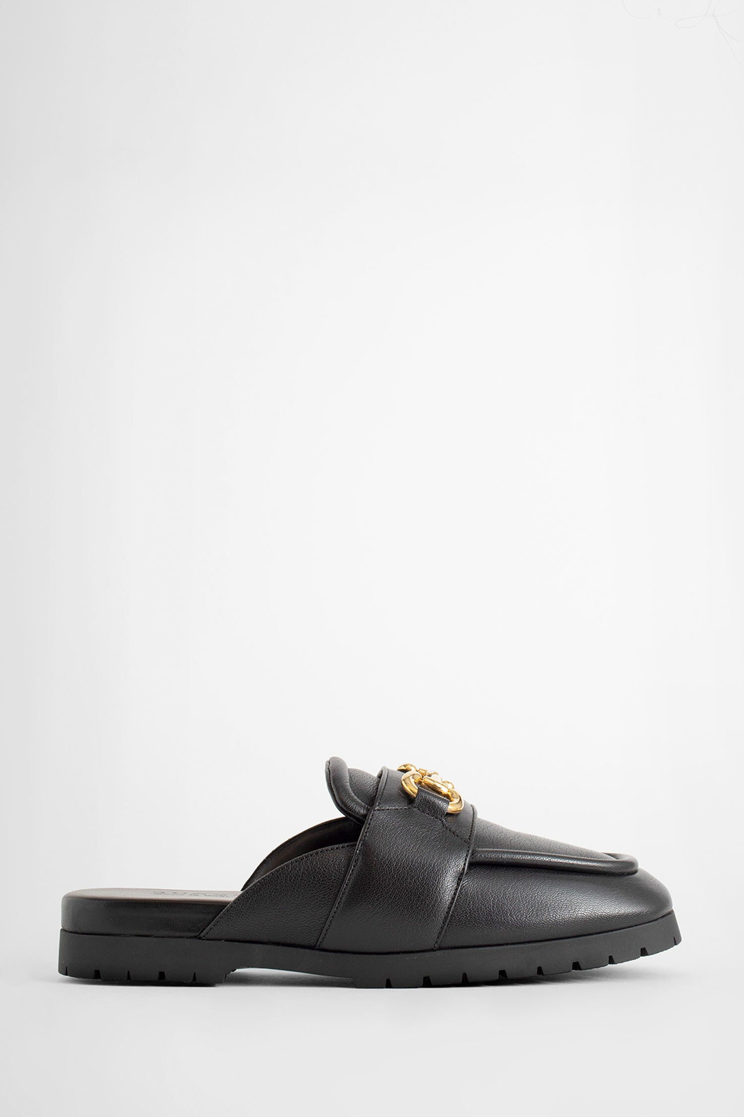 GUCCI MAN BLACK MULES