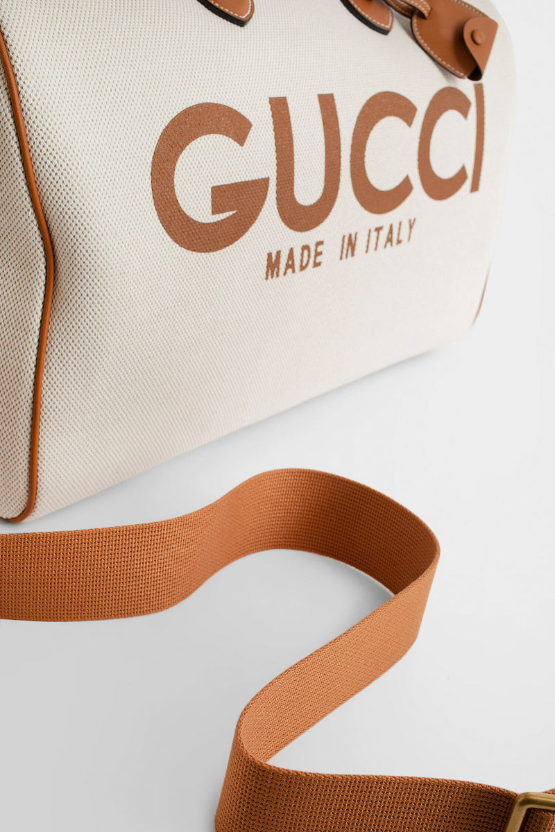 GUCCI UNISEX BEIGE TRAVEL BAGS