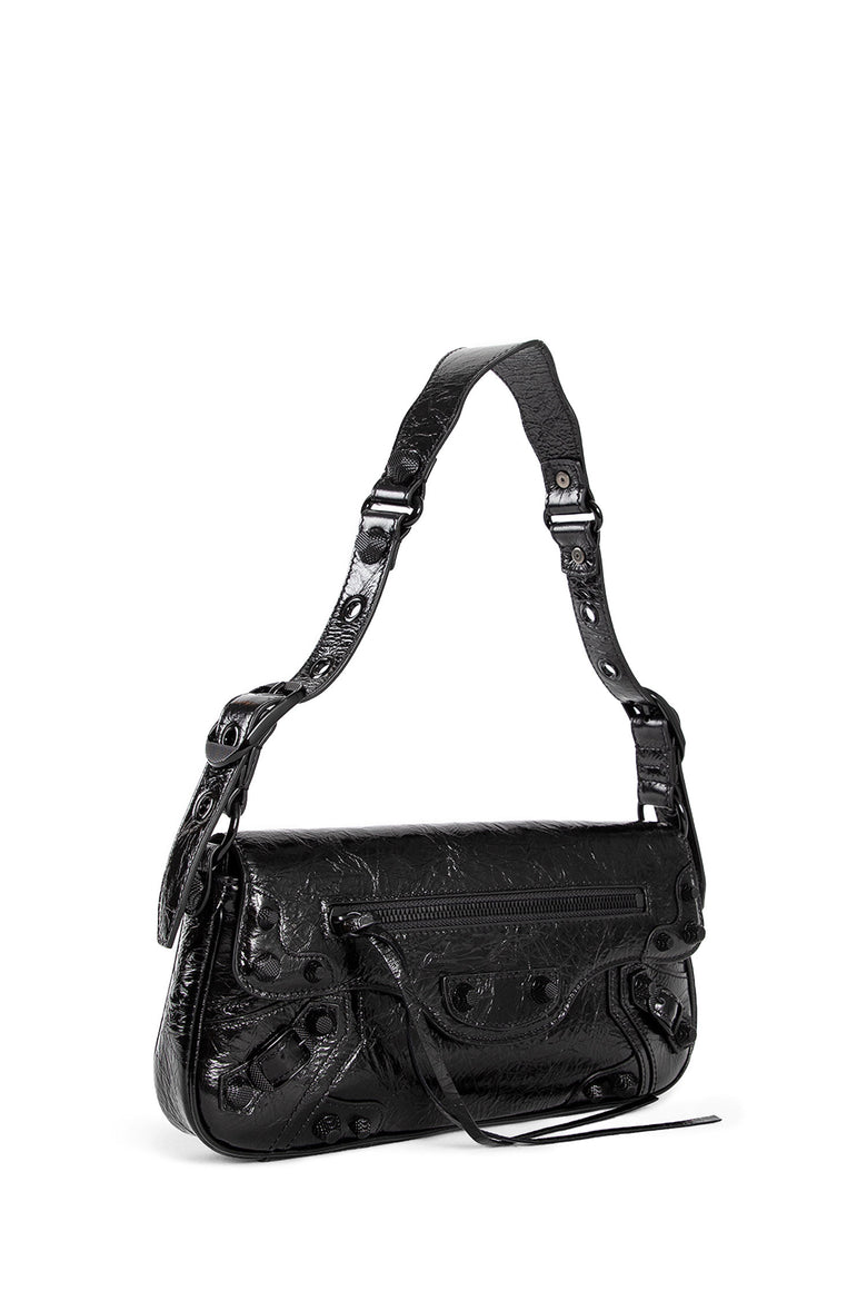 BALENCIAGA WOMAN BLACK SHOULDER BAGS