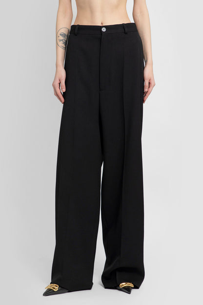 BALENCIAGA WOMAN BLACK TROUSERS