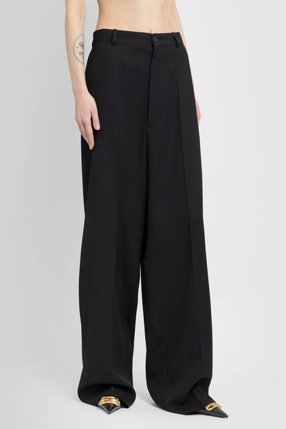 BALENCIAGA WOMAN BLACK TROUSERS