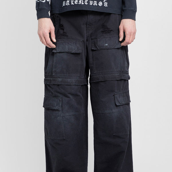 Men's Large Cargo Pants in Beige | Balenciaga US