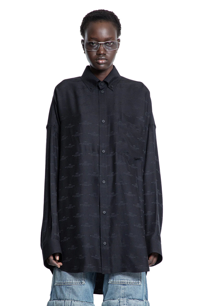 BALENCIAGA WOMAN BLACK SHIRTS - Antonioli.eu