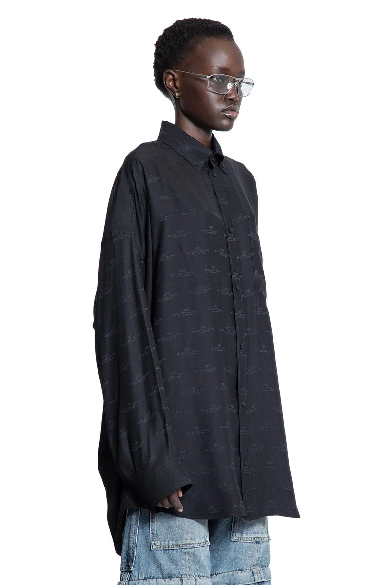 BALENCIAGA WOMAN BLACK SHIRTS - Antonioli.eu