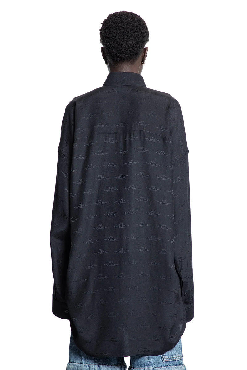 BALENCIAGA WOMAN BLACK SHIRTS - Antonioli.eu
