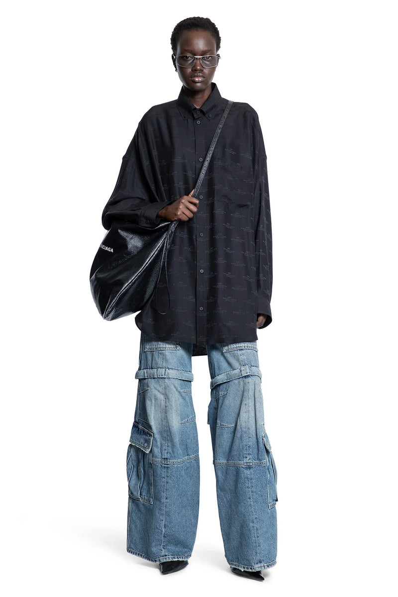 BALENCIAGA WOMAN BLACK SHIRTS - Antonioli.eu