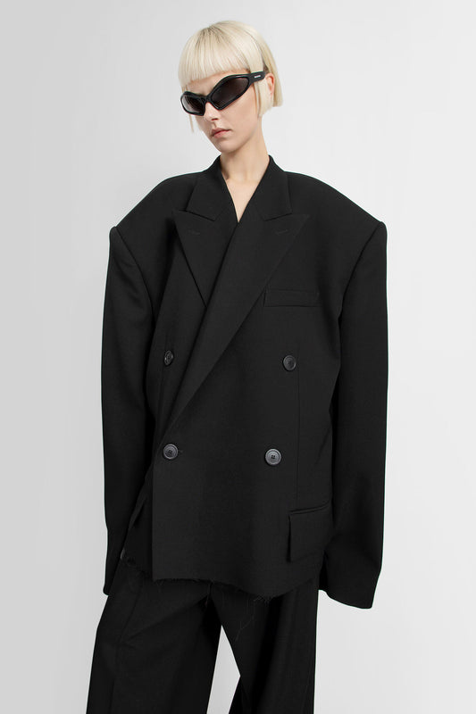 BALENCIAGA WOMAN BLACK BLAZERS