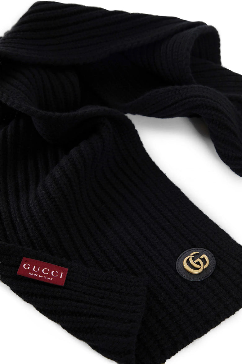 GUCCI WOMAN BLACK SCARVES - Antonioli.eu
