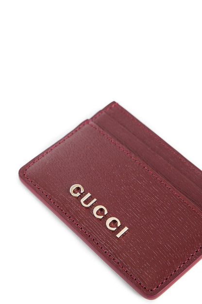 GUCCI WOMAN RED WALLETS & CARDHOLDERS