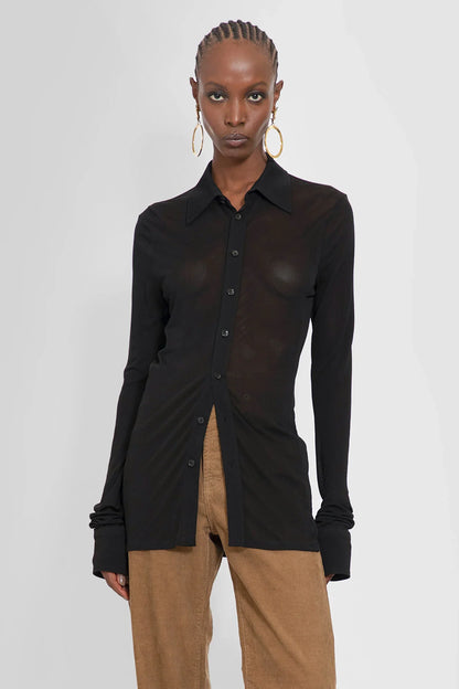 Antonioli SAINT LAURENT WOMAN BLACK SHIRTS