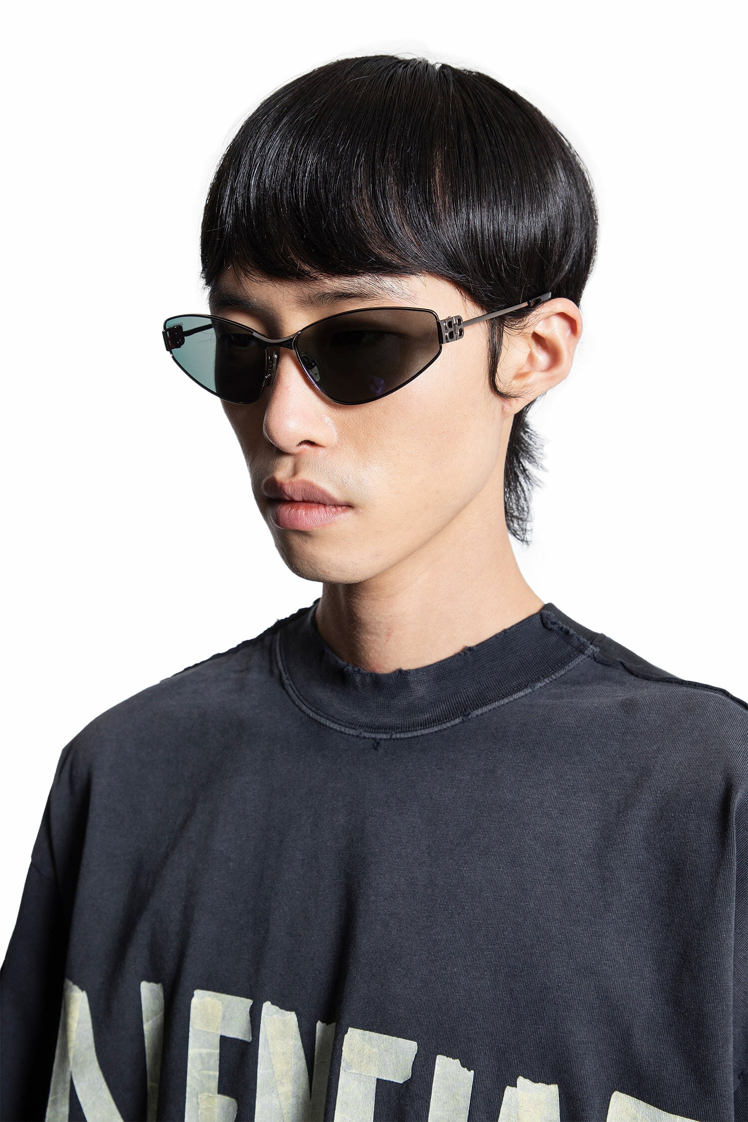 BALENCIAGA UNISEX SILVER EYEWEAR