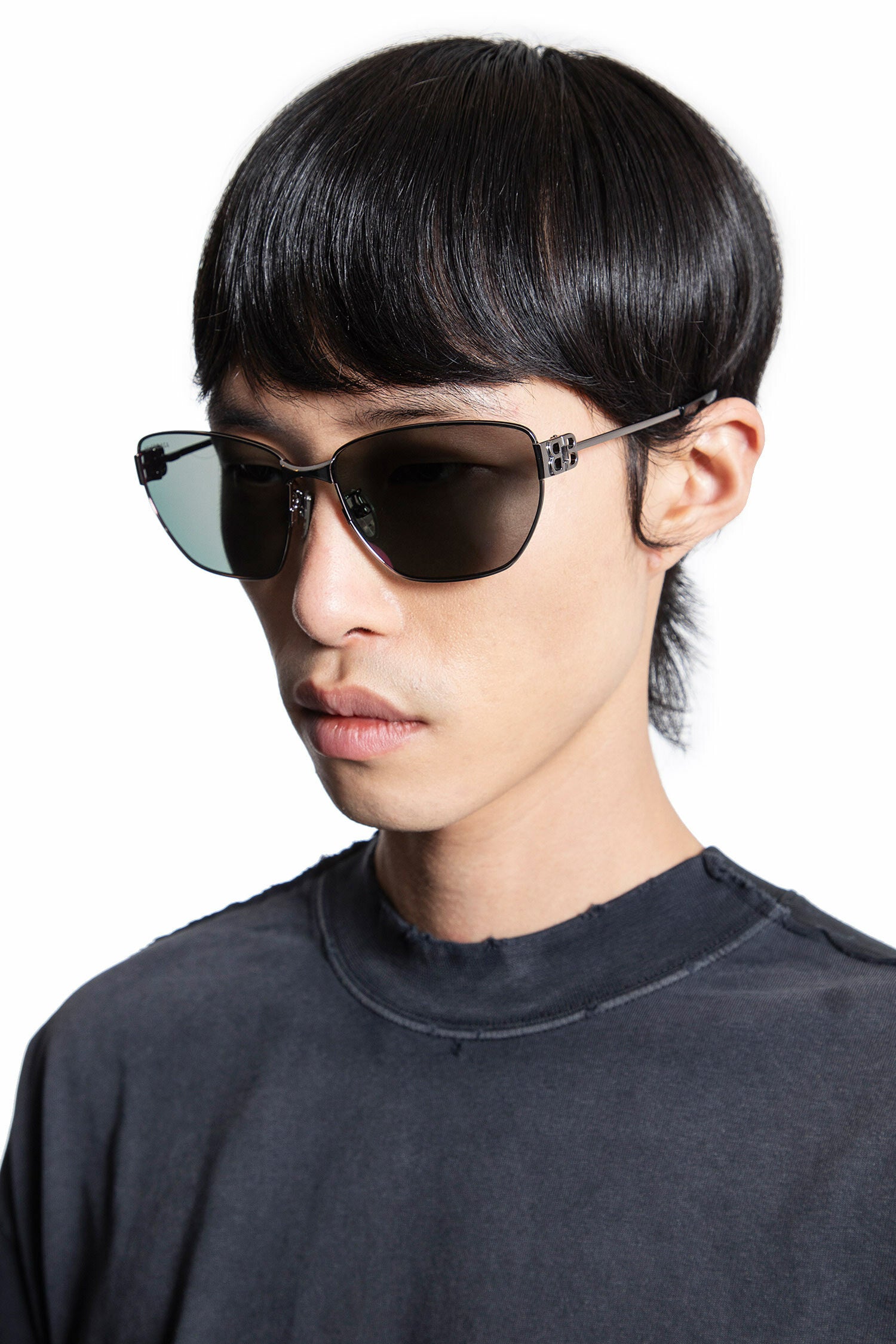 BALENCIAGA UNISEX SILVER EYEWEAR