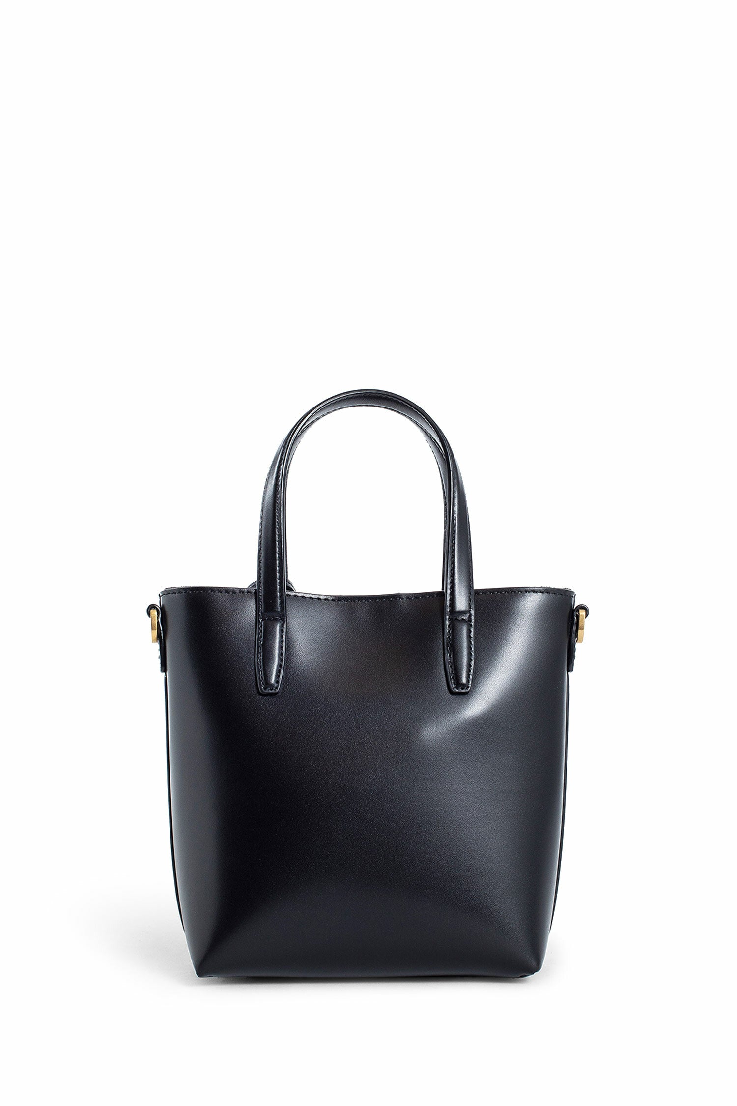 SAINT LAURENT WOMAN BLACK TOP HANDLE BAGS