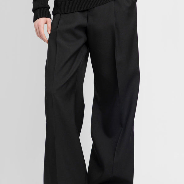 ALEXANDER MCQUEEN MAN BLACK TROUSERS - ALEXANDER MCQUEEN ...