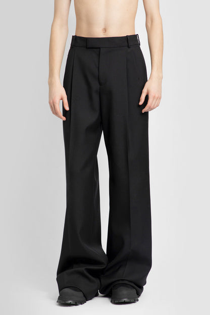 ALEXANDER MCQUEEN MAN BLACK TROUSERS