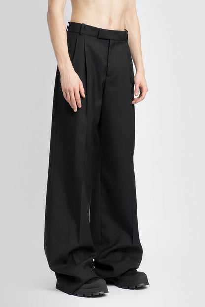 ALEXANDER MCQUEEN MAN BLACK TROUSERS