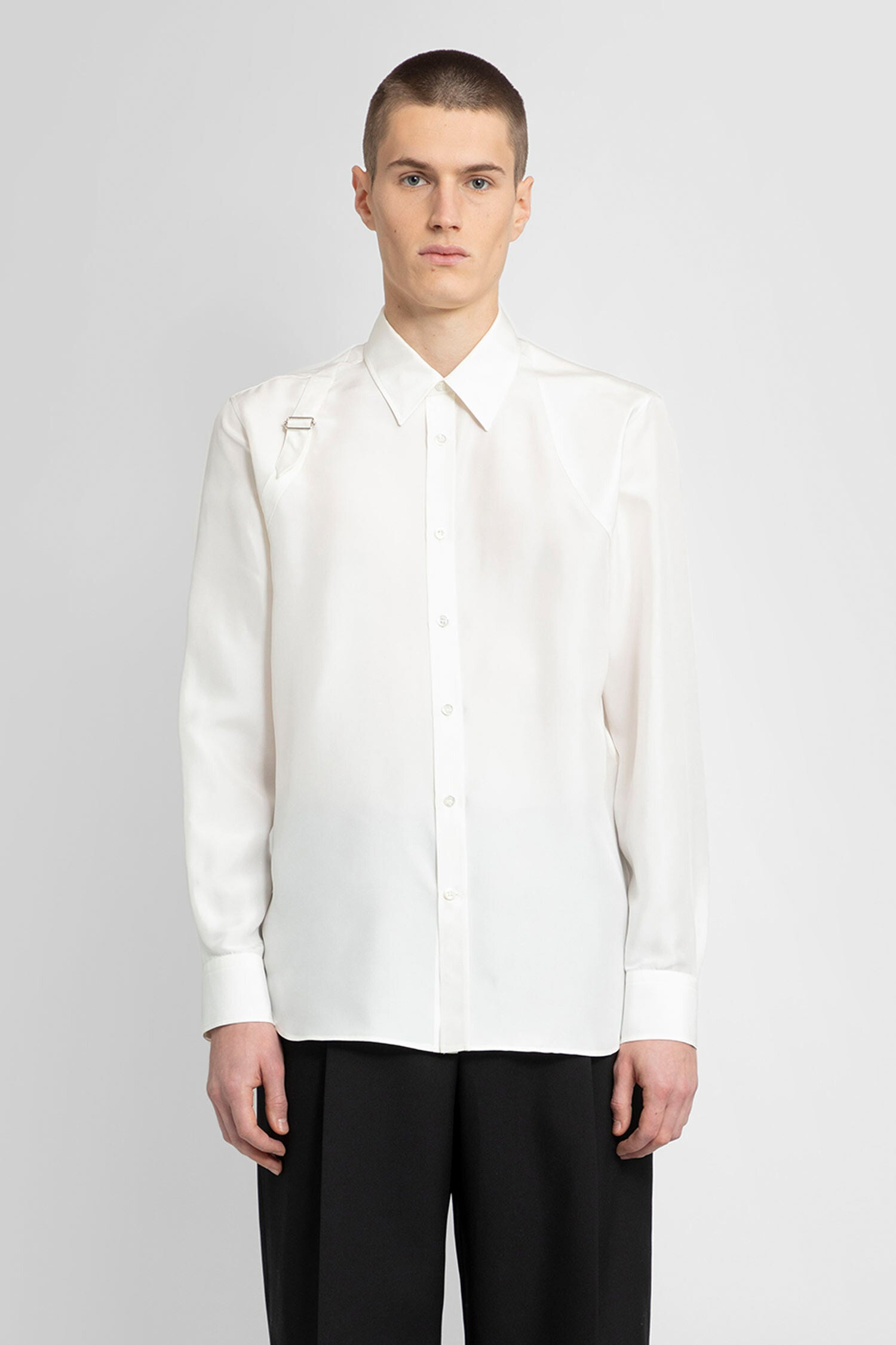 ALEXANDER MCQUEEN MAN WHITE SHIRTS