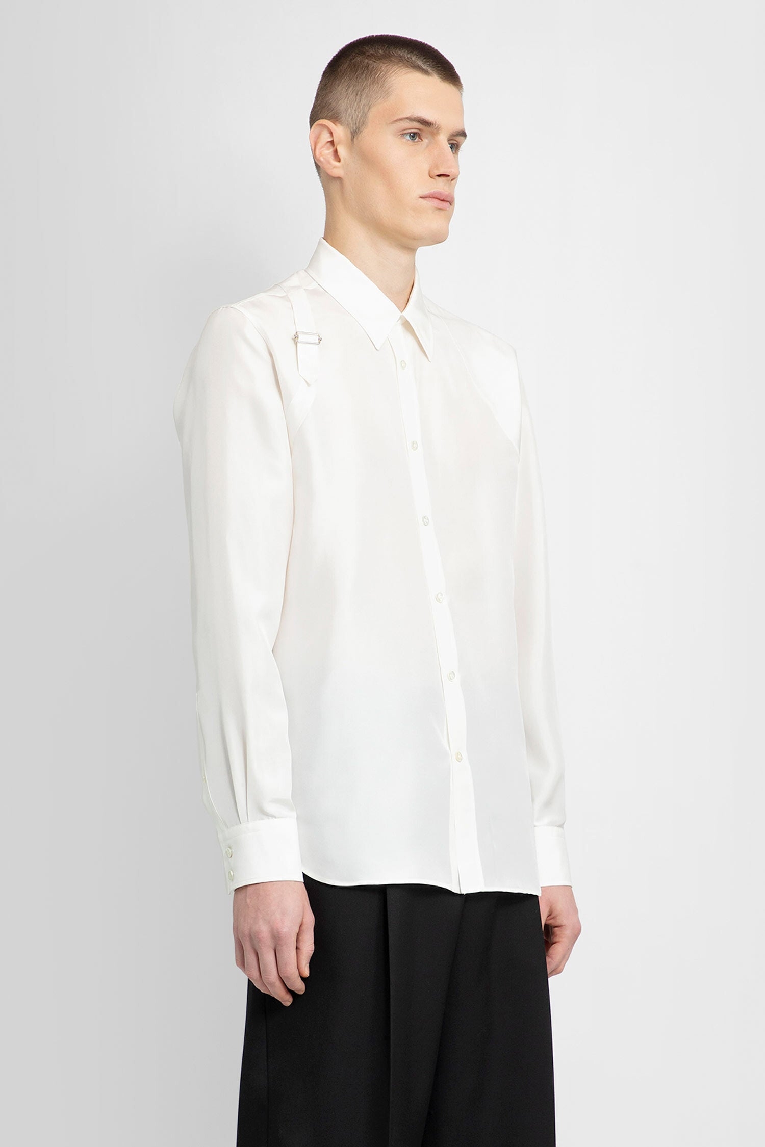 ALEXANDER MCQUEEN MAN WHITE SHIRTS